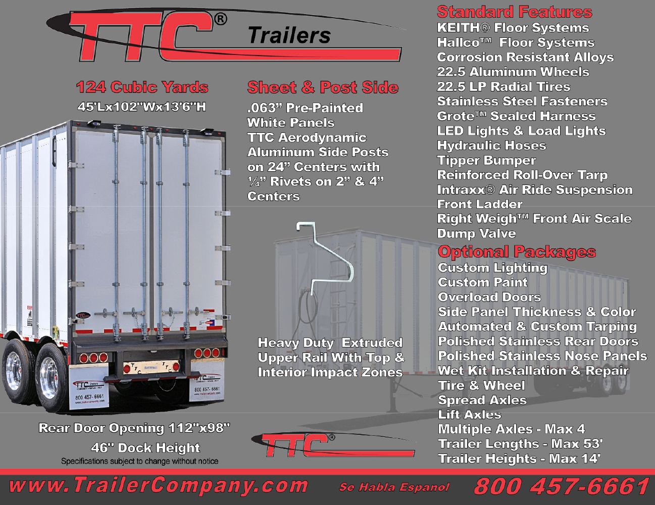 TTC Commodity Trailer